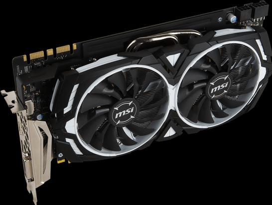 Actual product image MSI GeForce GTX 1080 ARMOR 8G OC (8 GB)