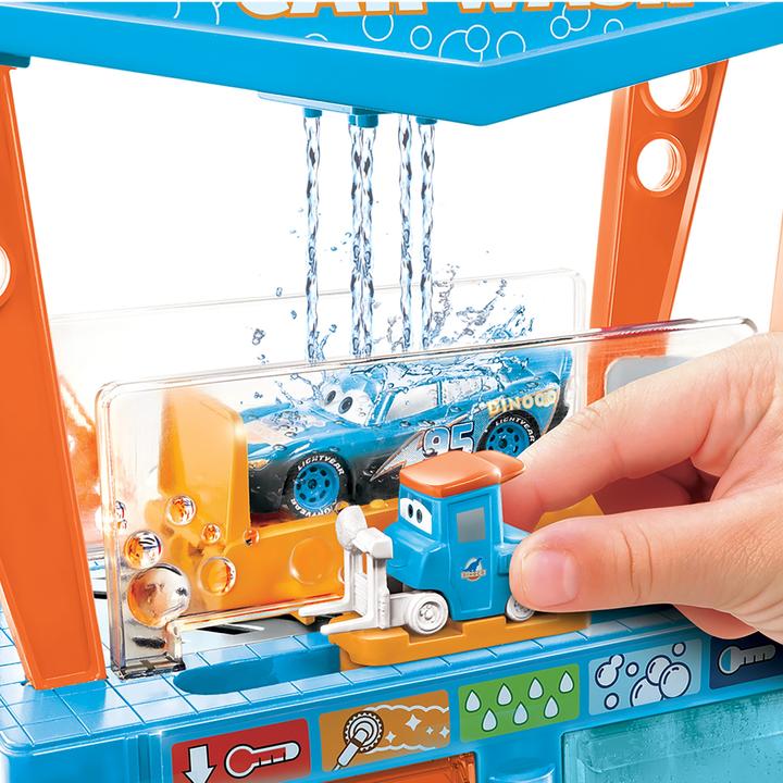 Image du produit Disney Cars Kit de jeu de lavage de voiture à changement de couleur Dinoco