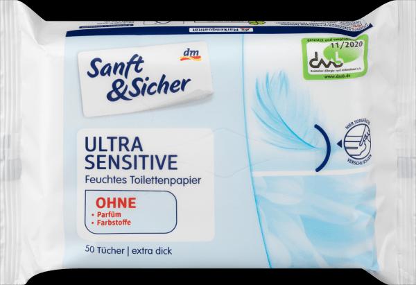 Produktbild dm Sanft&Sicher Ultra Sensitive (1 x)