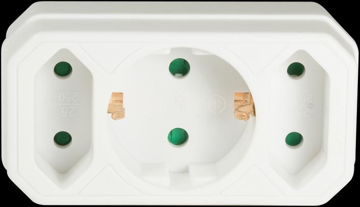 Produktbild LogiLink Steckdosenadapter (CEE 7/3, 1 x)
