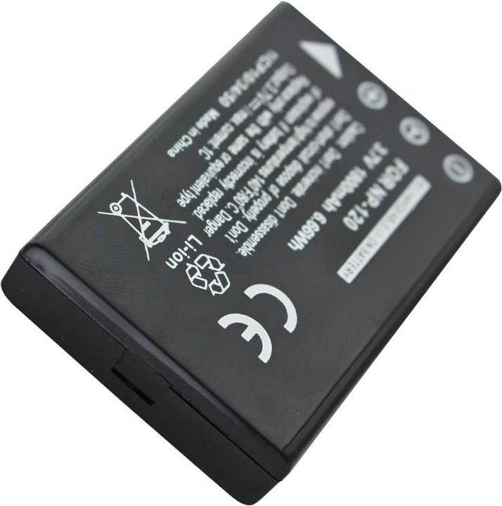 Image du produit AccuCell Batterie NP-120, BP-1500S, D-LI7, DB-43 (Batterie)
