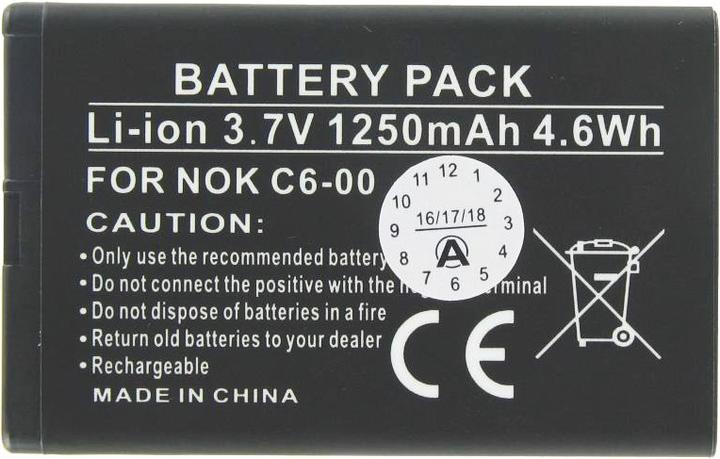 Actual product image Nokia Akku Lumia 620, C6-00, BL-4J