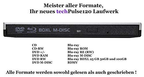Produktbild TechPulse120 USB 3.0 Typ-C externer Blu-ray Brenner (Blu-ray Brenner)