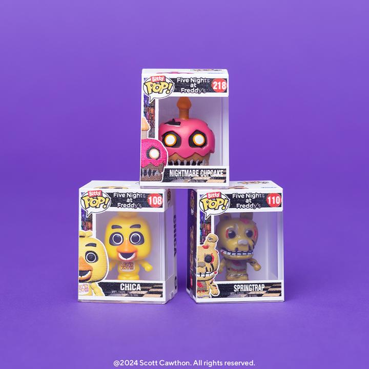 Produktbild Funko Bitty POP! Five Nights at Freddy's (FNAF) Und Eine Überraschungs-Mini-Figur - 0.9 Inch (2.2 cm