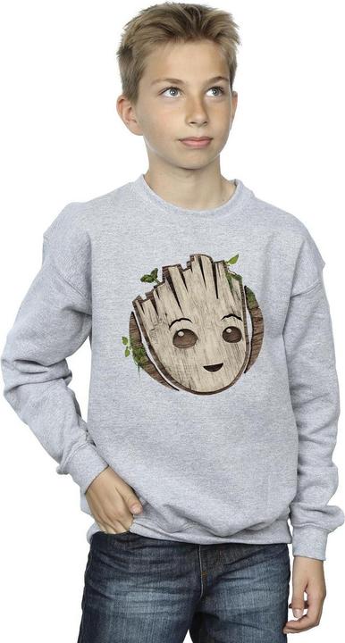 Image du produit - Sweat AM GROOT WOODEN HEAD - Garçon (140, 146)