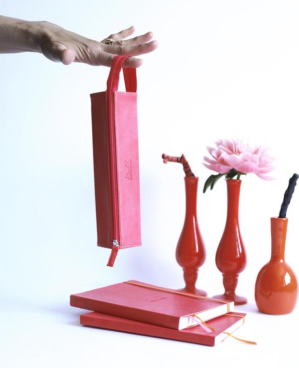 Image du produit Rhodia Etui rigide avec fermeture éclair