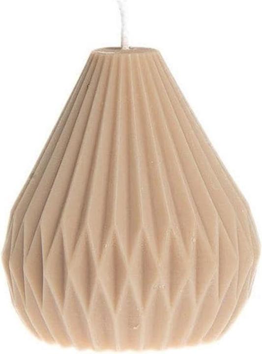 Santabarbara Interior Design Kerze Zoe M 8 x 6 cm, Nude (1 Stk.)