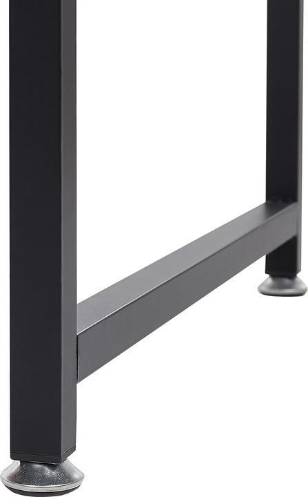 Immagine prodotto Beliani Scrivania bianca / legno scuro 120 x 60 cm DESE (120 x 60 x 75 cm)
