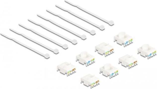 Produktbild Delock Keystone Modul RJ45 Buchse zu LSA Cat.6A (Keystone Modul)