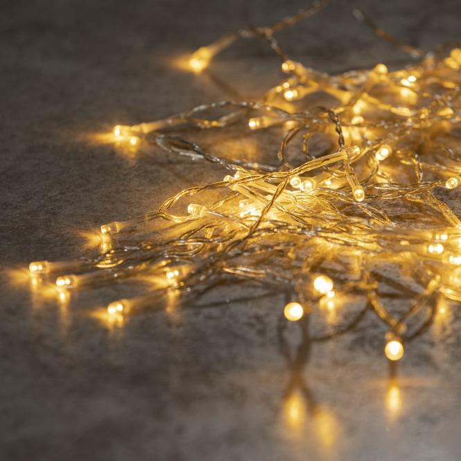 Actual product image H & S Collection 48 LED fairy lights - approx. 3.50 m - warm white (3.60 m)