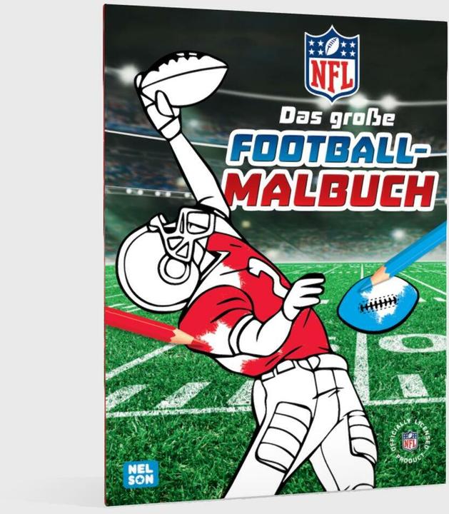Immagine prodotto NFL: Il grande libro del football da colorare