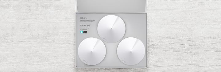 Actual product image TP-Link Deco M5 Dualband WLAN Mesh Set of 3 (AC1300)