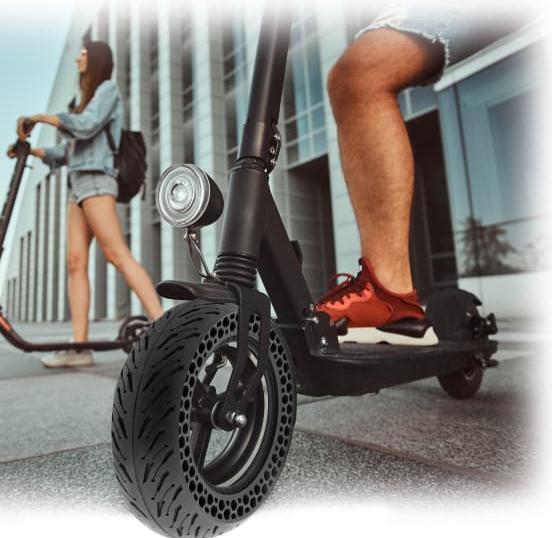 Image du produit T'nB Pneus en caoutchouc dur de 8.5" pour trottinette électrique