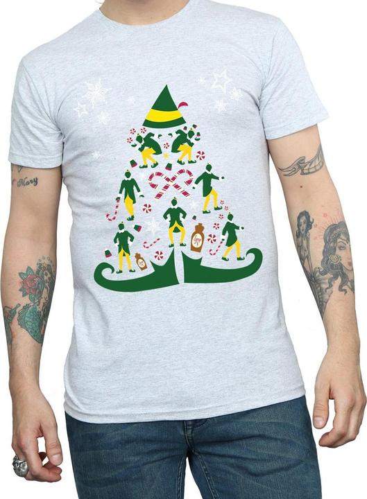 Immagine prodotto Elf Christmas Tree Maglietta Uomo (S)