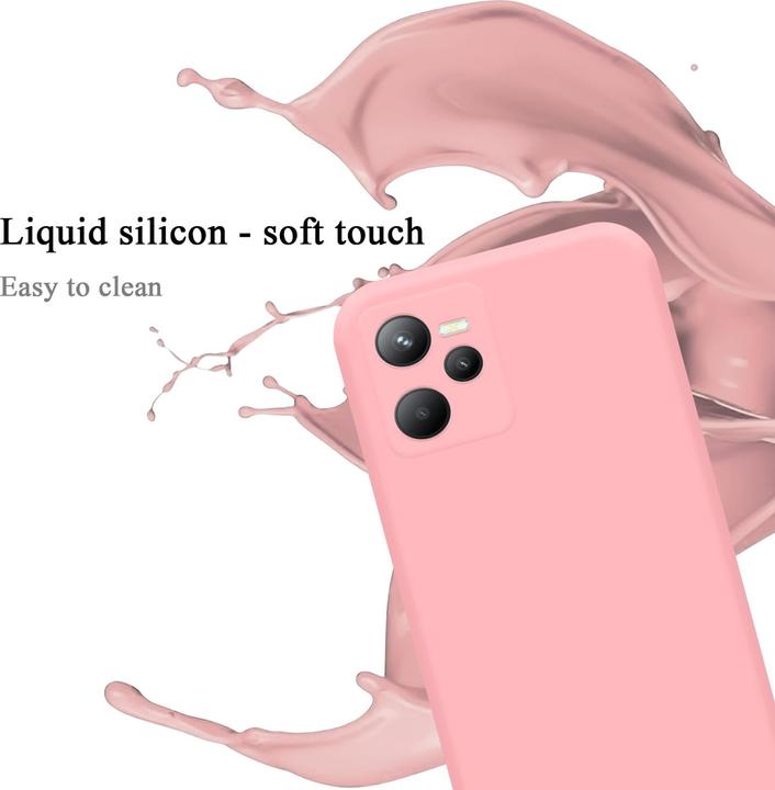 Immagine prodotto Cadorabo Custodia in silicone liquido TPU per Realme C35 / Narzo 50A PRIME (Realme C35, Realme Narzo 50A Prime)