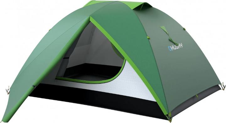 Image du produit No Name Tente Husky BURTON 2-3 verte (Tente tunnel, 4.02 kg, 3 personnes)