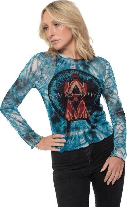 Image du produit David Bowie - Haut court LIVE & WELL - Femme (XL)