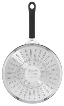 Immagine prodotto Tefal Jamie Oliver E3033344 Padella girevole rotonda (25 cm, Wok, Acciaio inossidabile)