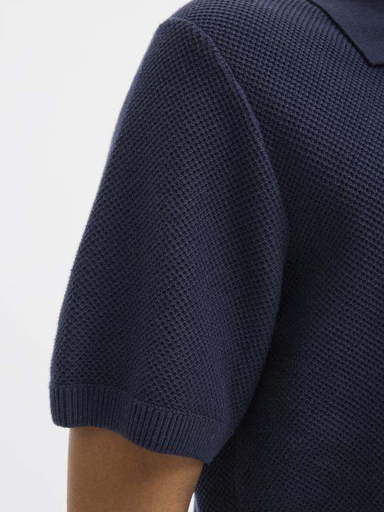 Produktbild Jack & Jones Jprcceaston Knit Split Neck Ss Sn (L)