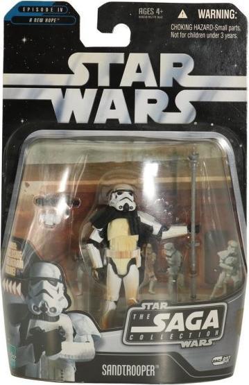 Actual product image Hasbro Star Wars Saga Collection - Sandtrooper #037