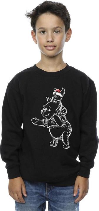 Actual product image Disney Boys Winnie The Pooh Piglet Christmas Sweatshirt (104)