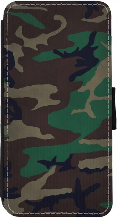 Produktbild PhoneLook Hülle Wallet schwarz Camouflage 3 (Apple iPhone 13)