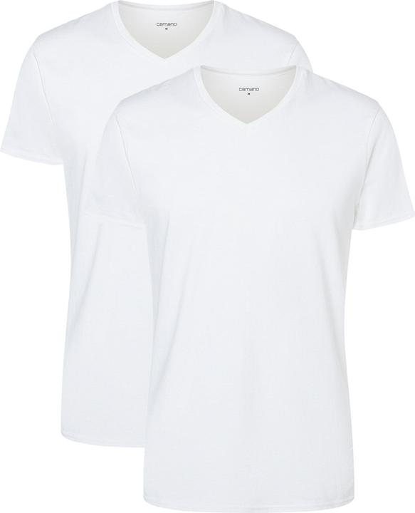 Camano Men comfort BCI cotton V-Neck T-shirt 2p