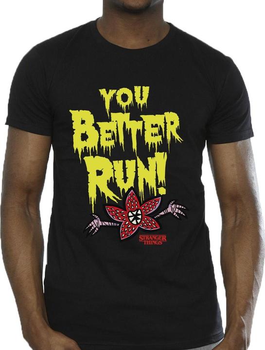 Image du produit Netflix - T-shirt STRANGER THINGS YOU BETTER RUN - Homme (3XL)