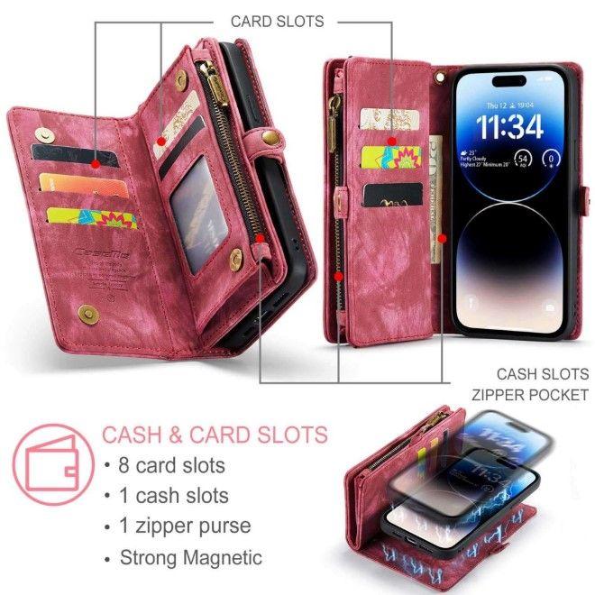 Produktbild Caseme Leder Portemonnaie mit Plastik Hülle (Apple iPhone 12, Apple iPhone 12 Pro)