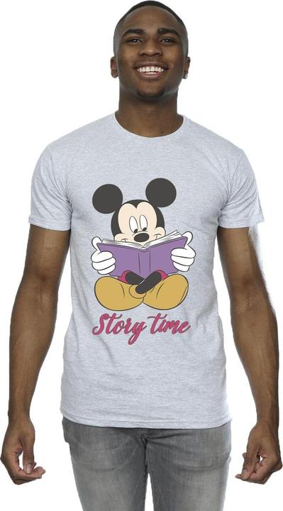Actual product image Disney Mens Mickey Mouse Story Time T-Shirt (XL)