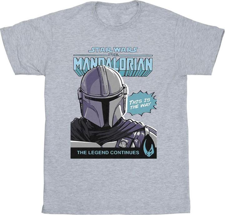 Immagine prodotto Star Wars Mando Comic Cover Maglietta Uomo (M)