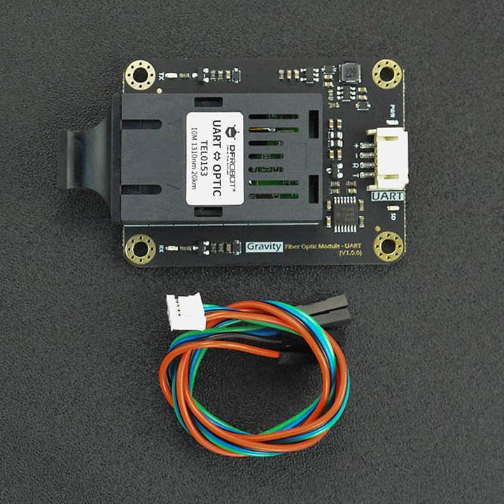 Image du produit DFRobot Module émetteur-récepteur à fibre optique Gravity UART
