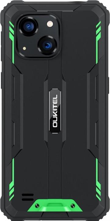 Produktbild Oukitel G2 6' 4/64 DS Smartphone. 6300 mAh (grün) ohne Ladegerät (65.54 GB, Schwarz, Grün, 236.22", Dual SIM, 13 Mpx, 4G)