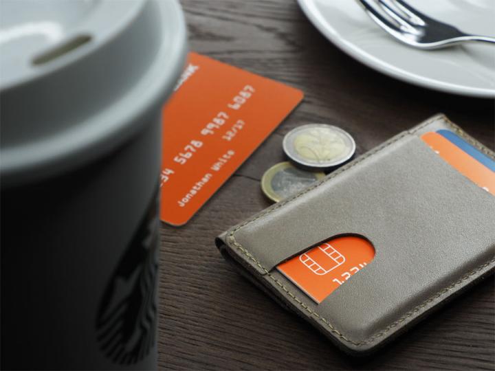 Actual product image Pularys Wallet RETRO credit card holder