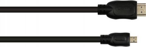 Image du produit Good Connections Câble de connexion HDMI 2.0b, mâle (type A) vers Mirco mâle (type D), 4K / UHD @60Hz, 18 Gbit/s (0.50 m, HDMI)