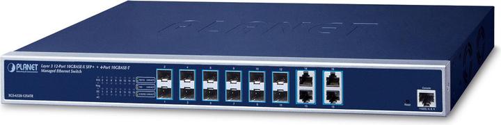 Produktbild Planet 12-Port 10G SFP+ + 4-Port 10GE Switch XGS-6320-12X4TR (12 Ports)