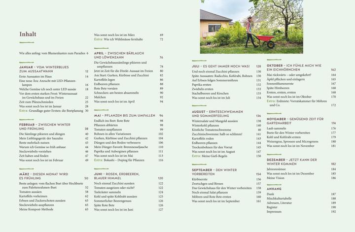 Produktbild 12 Monate Gemüse ernten (Deutsch, Vogt, Tini, 2022)