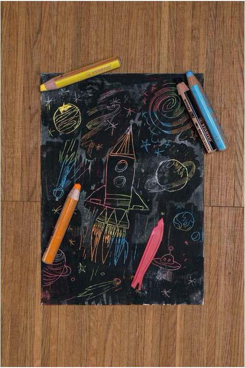 Image du produit STABILO woody 3 en 1 crayon de couleur (Vert clair, 1 x)