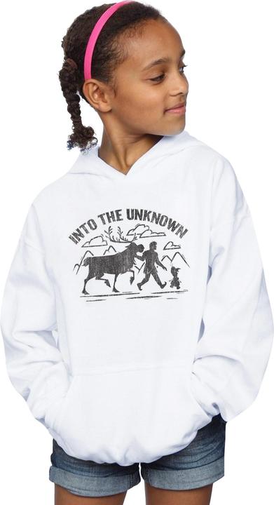 Actual product image Disney Girls Frozen 2 Into The Unknown Hoodie (140, 146)