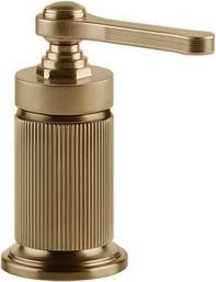 Produktbild Gessi Venti20 Wanne-Einhebelmischer, für separaten Auslauf, Lochbohrung min. 38mm, Wannenrand oder