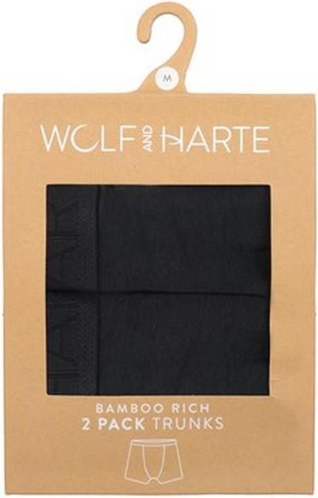 Actual product image Wolf And Harte Boxer shorts bamboo empire (pack of 2) (XXL, pack of 2)