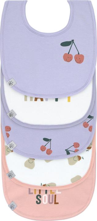 Produktbild Lässig Lätzchen Klett-Lätzchen 5er Pack Bibs aus Bio-Baumwolle (3 Monate)