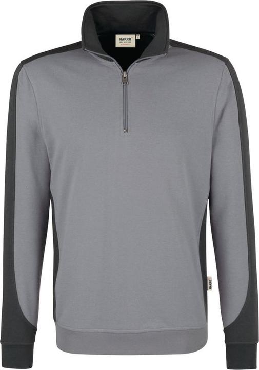 Produktbild Hakro Zip-Sweatshirt Contrast MIKRALINARÂ® (S)