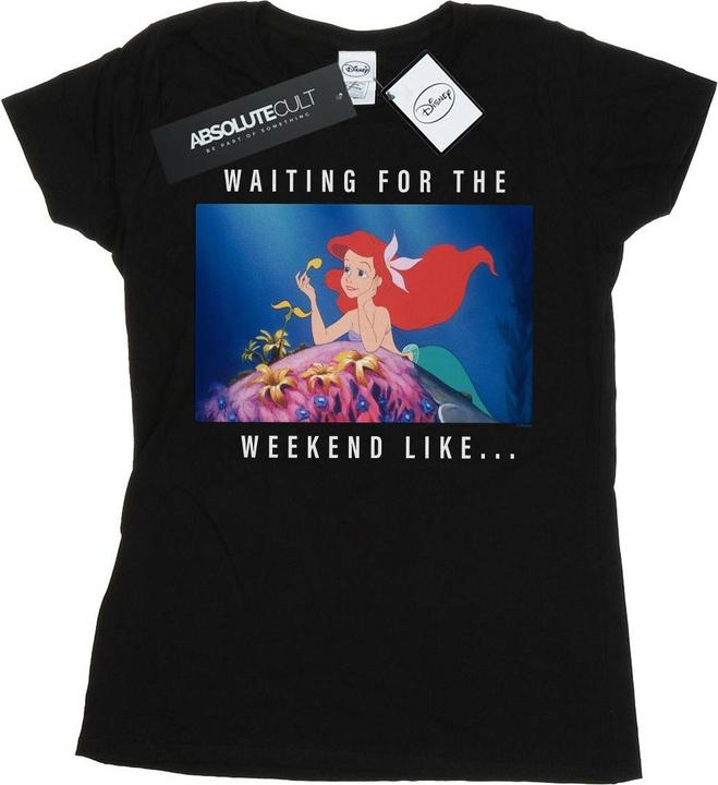 Disney Princess Ariel Waiting For The Weekend TShirt (S)