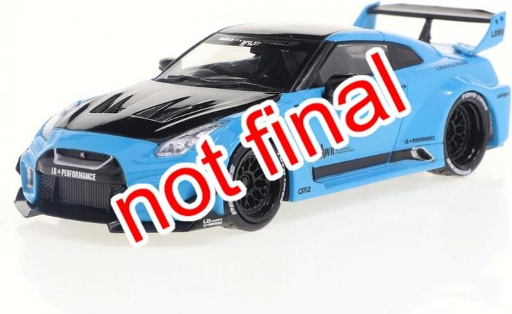 Immagine prodotto Solido 1:43 Nissan GTR35 2019 blu