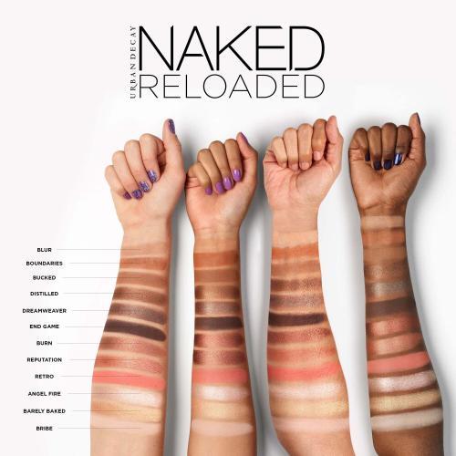 Actual product image Urban Decay Naked Reloaded (Brown, Bronze, Grey, Nude, Peach, Rose, Black, Taupe)