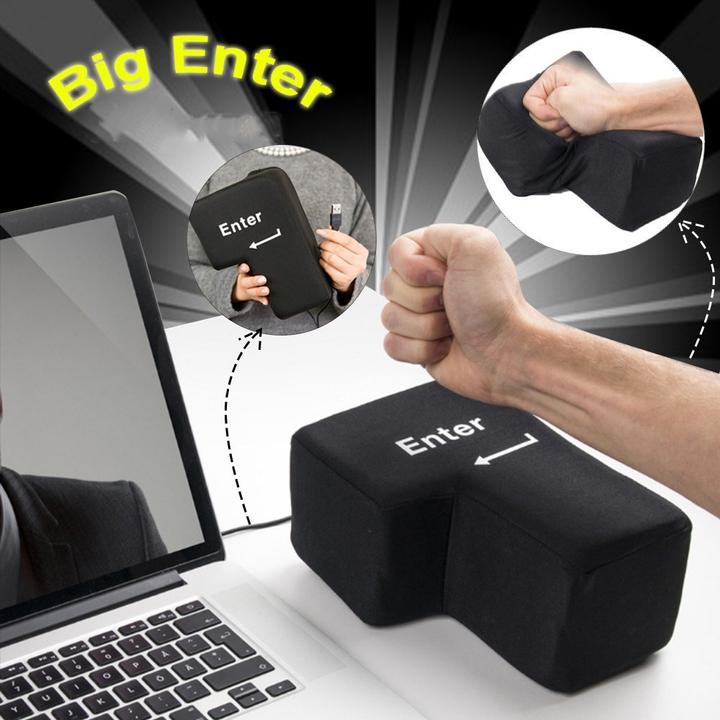Image du produit Cover-Discount Bouton Anti Stress Enter avec port USB