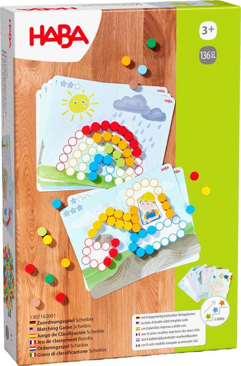 Actual product image Haba Zuordnungsspiel Scheibix (German)