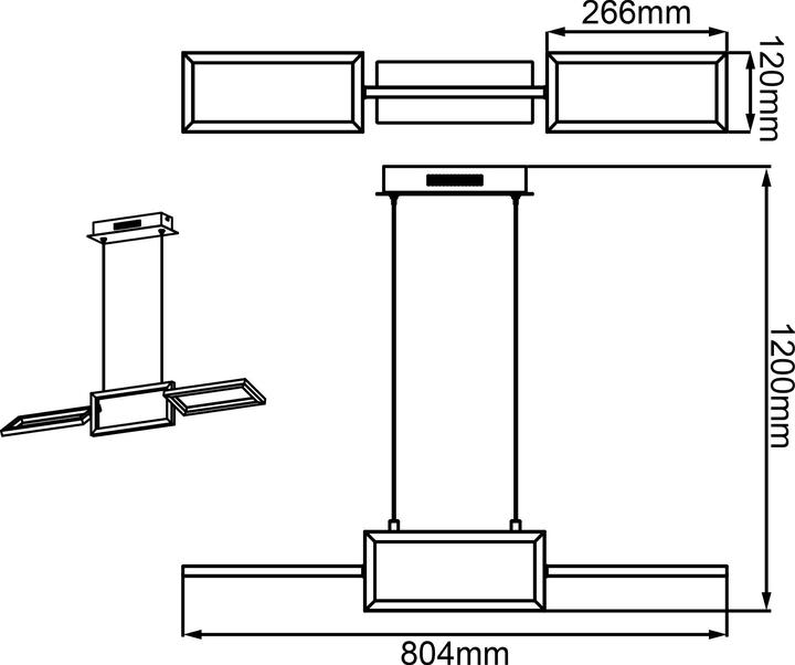 Actual product image Brilliant Tunar (700 lm)
