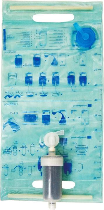 Actual product image Naturewater NW-5-EWP 4-stage Emergency Water Treatment Unit 10 L Bag, Portable Water Filter Outdoor